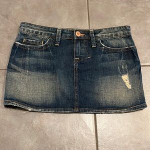 William Rast mini skirt low rise